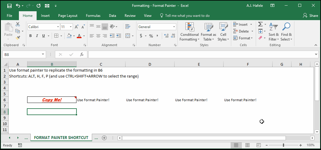 Format Painter