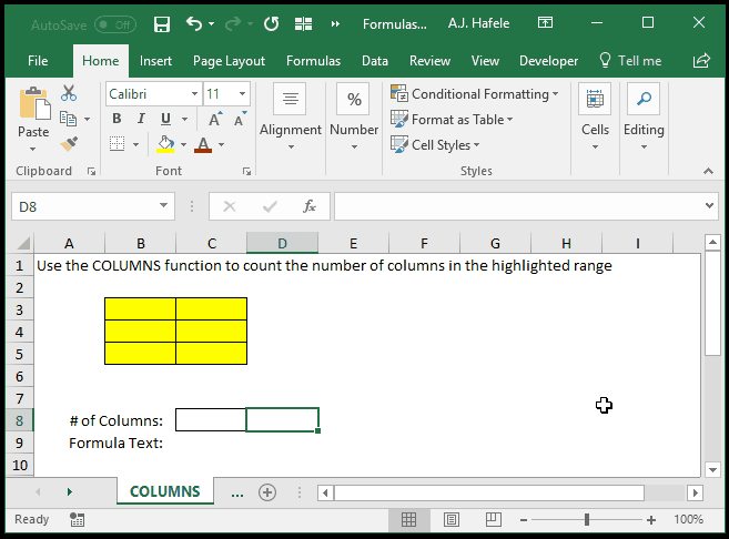 COLUMNS