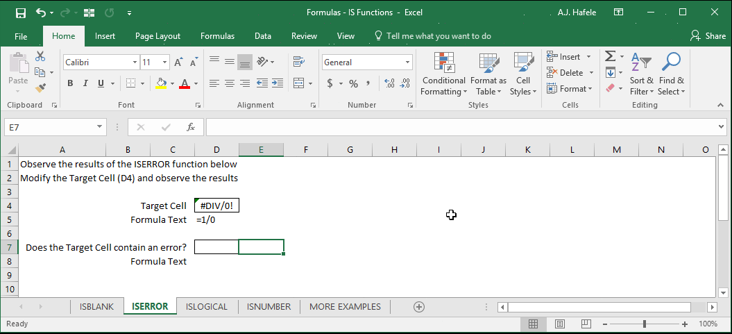 IS Functions