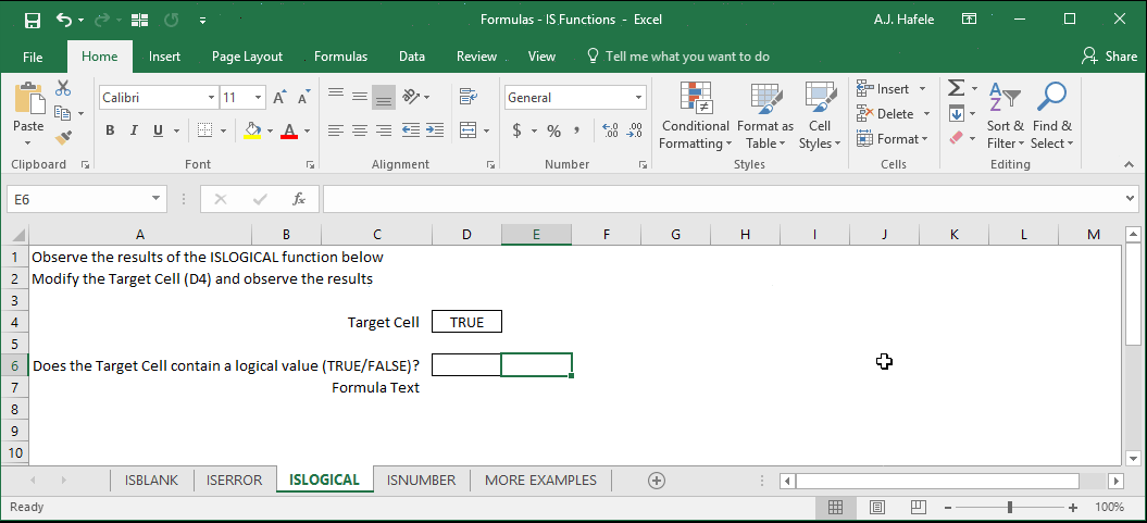 IS Functions
