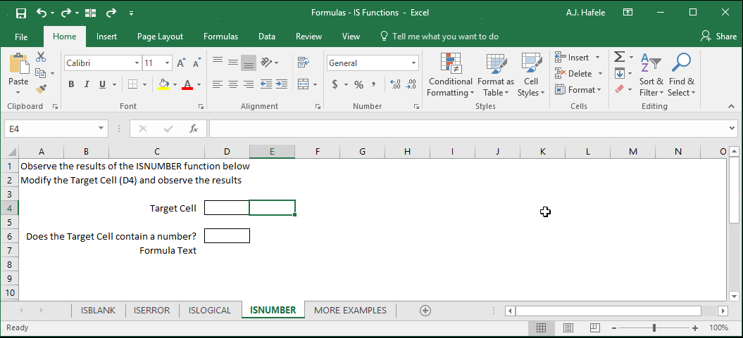 IS Functions