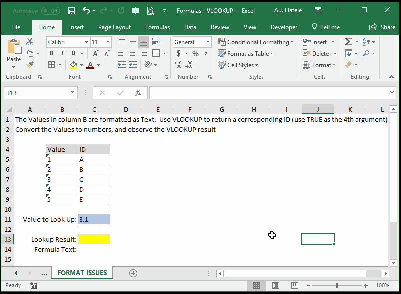 VLOOKUP