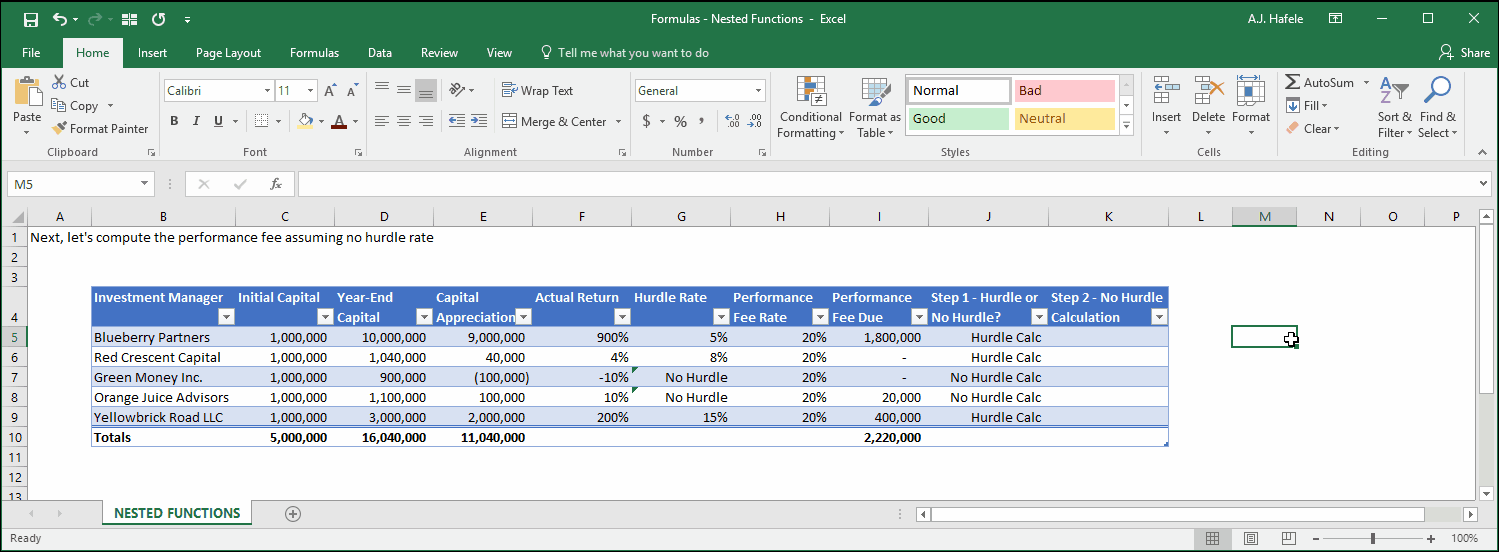Nested Functions