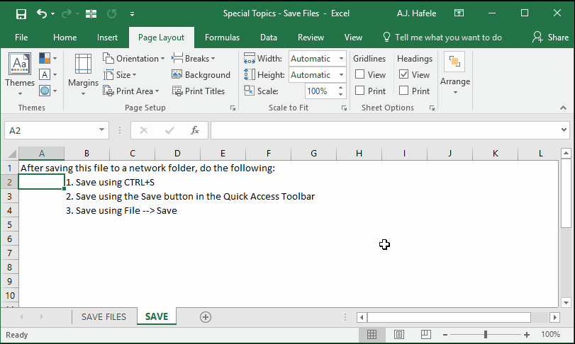 Save Files