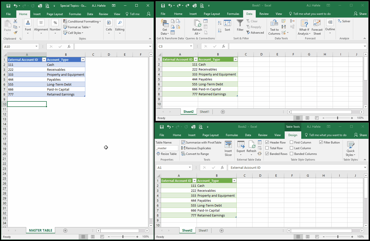 External Data Sources