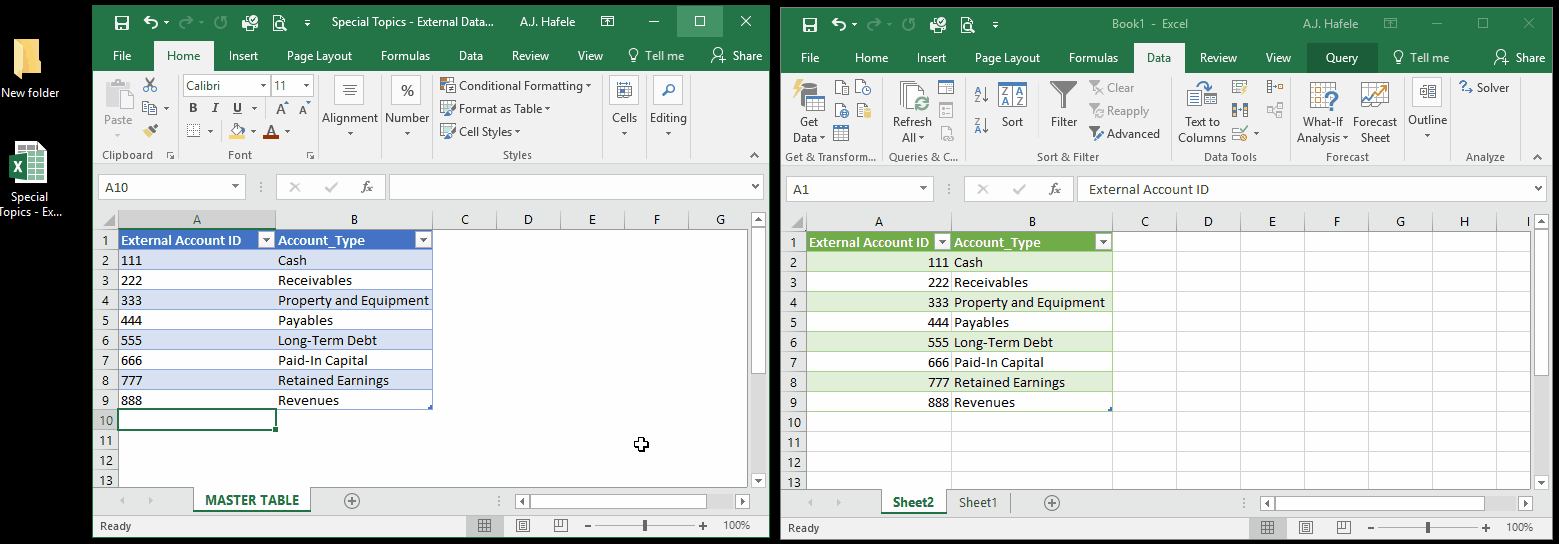 External Data Sources