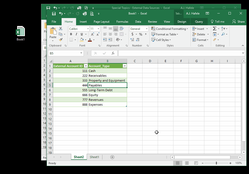 External Data Sources