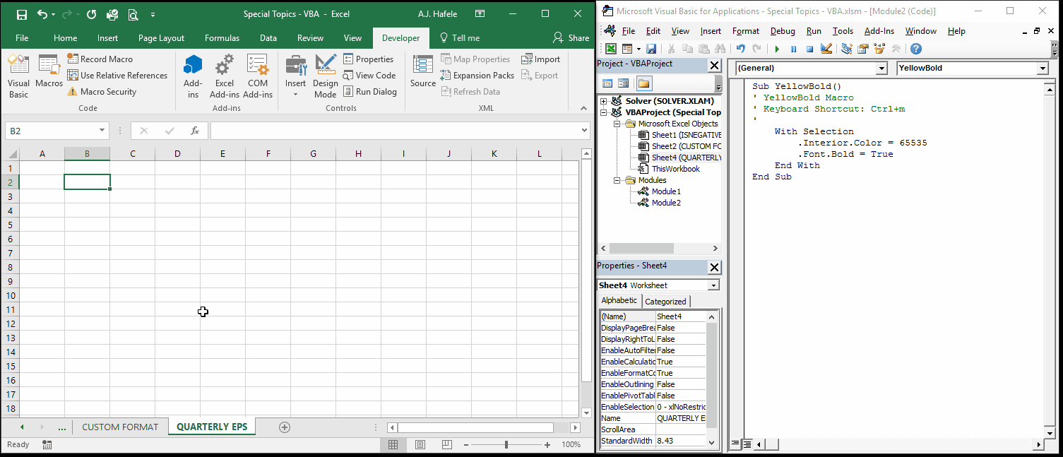 VBA