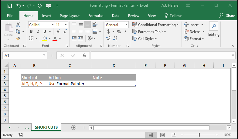 Format Painter