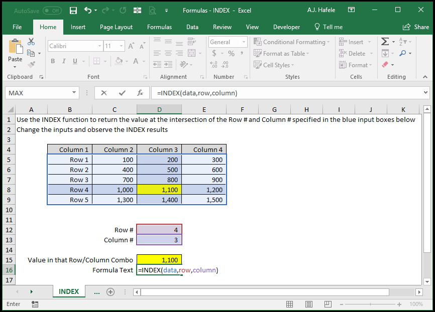 INDEX