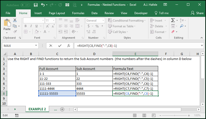 Nested Functions