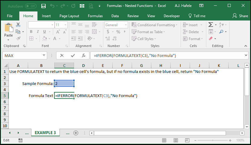 Nested Functions