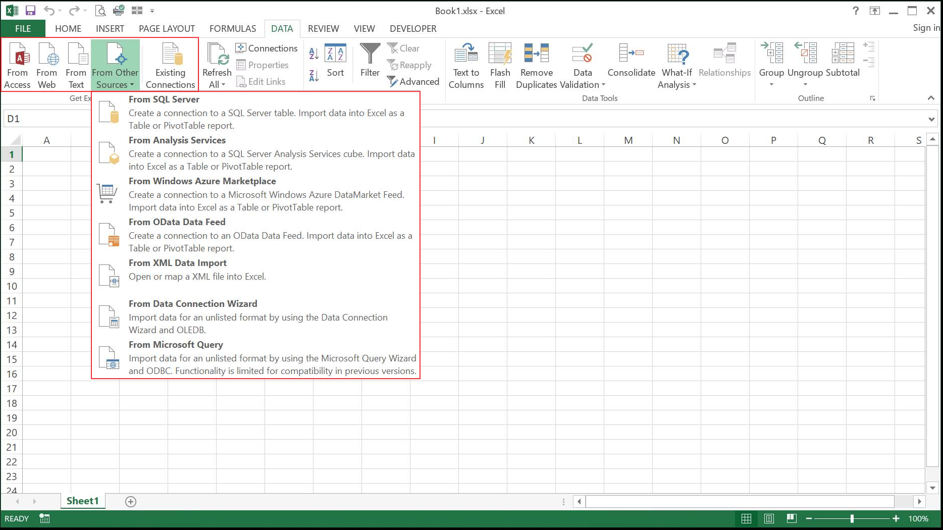 External Data Sources