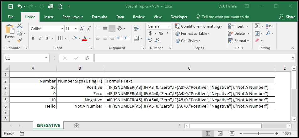 VBA